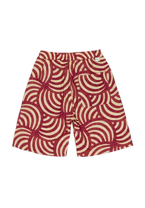 Bermuda con stampa PAOLO PECORA KIDS | PP4294CHERRY